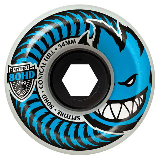 Spitfire Conical Full 80HD Clear 56mm (Soft Wheels)