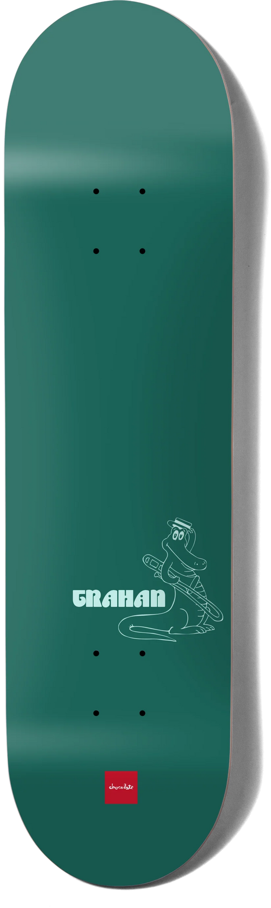 Chocolate Skateboard Deck Jazz Gator Jordan Trahan 8.5"