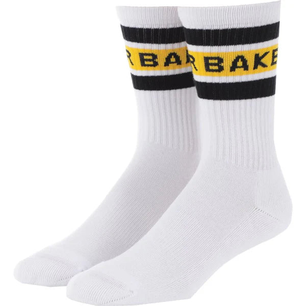 Baker Yellow Stripe Socks