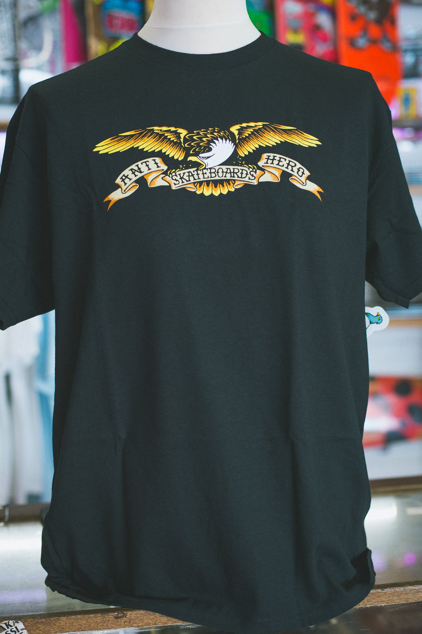 Anti Hero T-Shirt Eagle Black/Multi ADULT