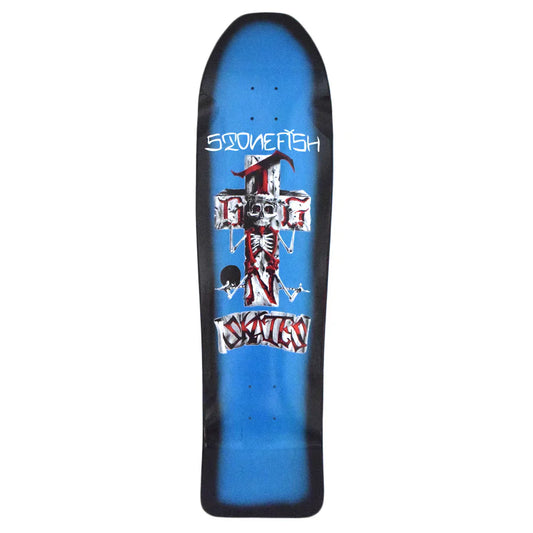 Dogtown Stonefish Longboard Deck Orange / Black Fade - 9.5" x 35.2"