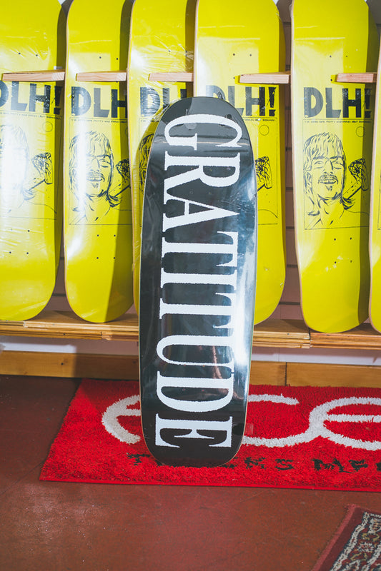 Gratitude Skateshop 'Crystalized Type' 9.825 Deck