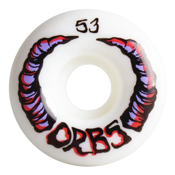 Orbs Apparitions - Round - 99A - 53mm (White)