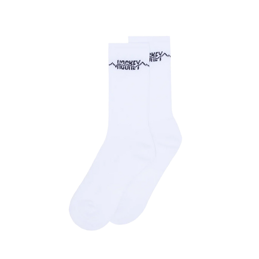 Hockey Tear White Sock