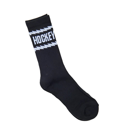 Hockey Razor Black Sock