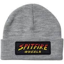 Spitfire Hellhounds Script Patch Beanie Grey