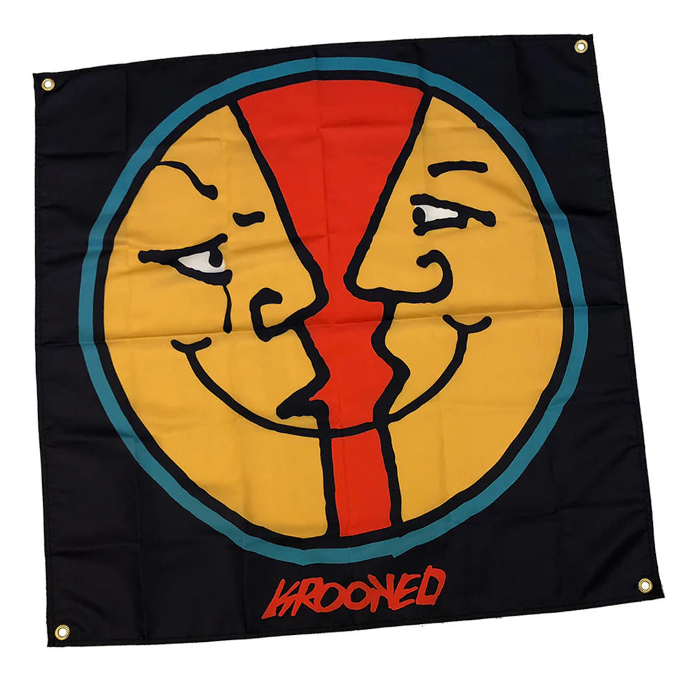 Krooked Moonsmile Banner (36 x 36 inches)