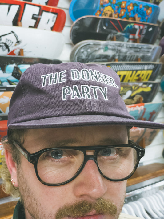 The Donner Party Plum Snap Back Cap