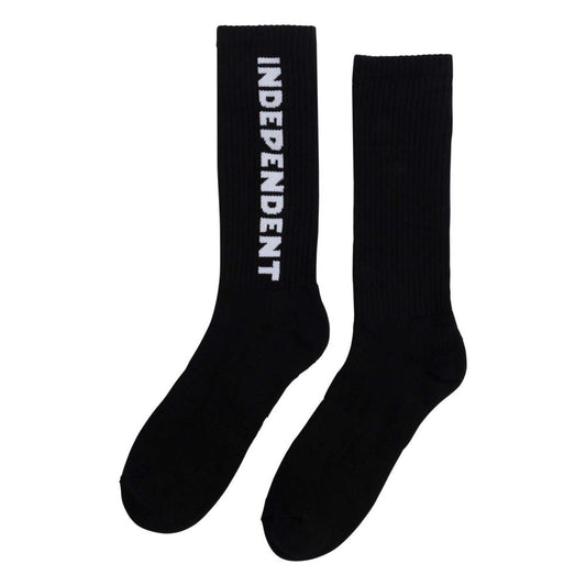 Independent Socks	Baseline Mid Crew Socks	Black	9‑11 ADULT