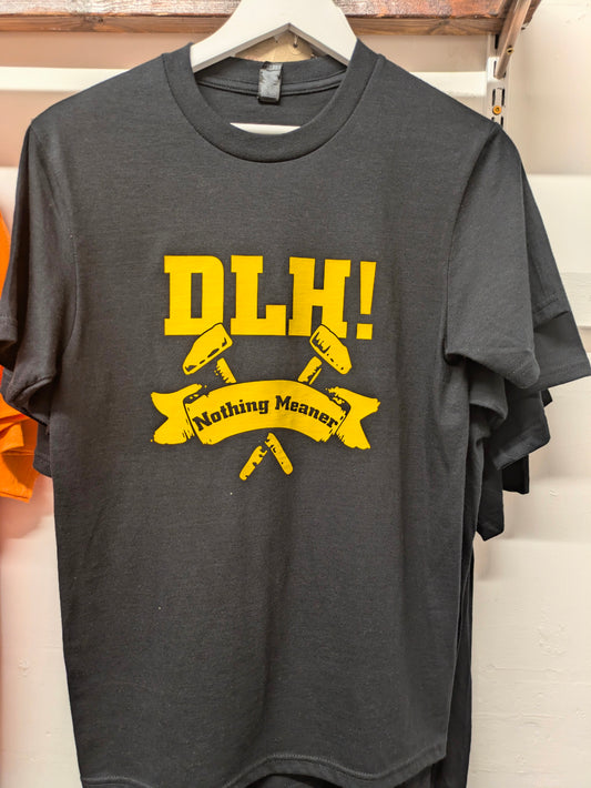 DLH 'Judge' Black /Yellow T-Shirt