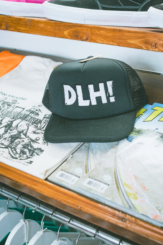 DLH 'OFF!" Black Trucker Cap