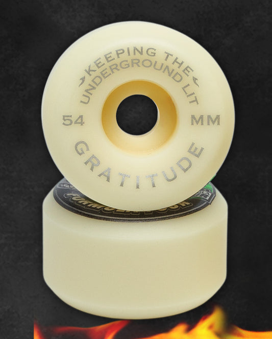 Spitfire Wheels / Gratitude Skateshop Formula Four 54mm 99a Conical Full Wheels