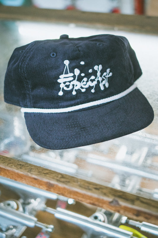 Forecast Navy / White Cord Snapback Cap