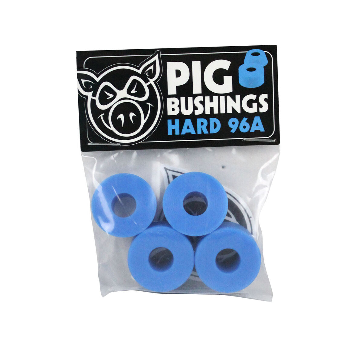 Pig Wheels Hard Bushings 96A Blue