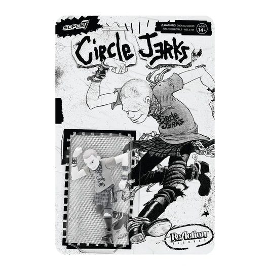 Circle Jerks ReAction Figure Skank Man Grayscale