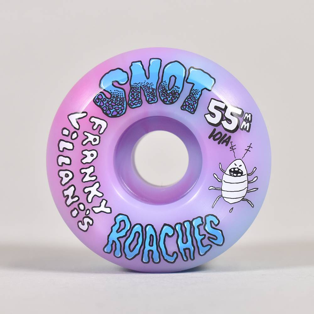 Snot Wheels Franky Villani's Roaches Lilac / Pink 55m 99a Wheels