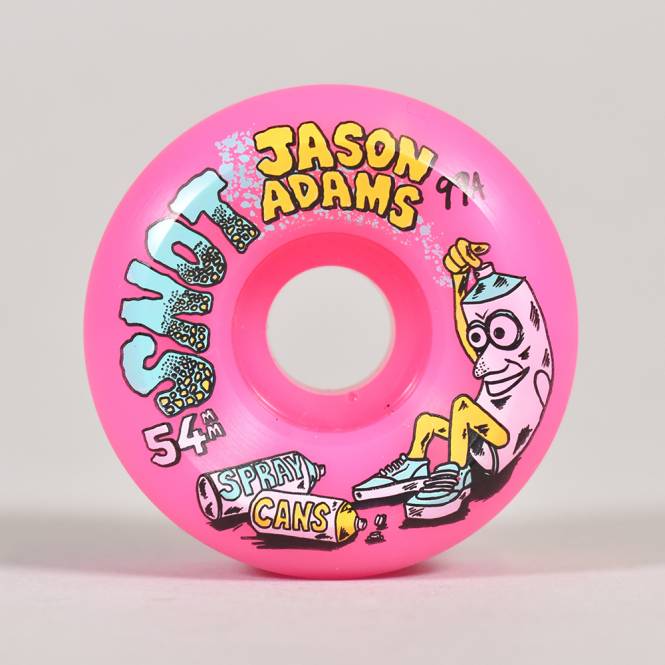 Snot Wheels Jason Adams Pink 54mm 99a Wheels