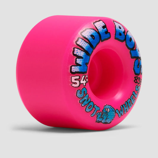 Snot Wide Boys 54mm 83B pink Fluro Wheels