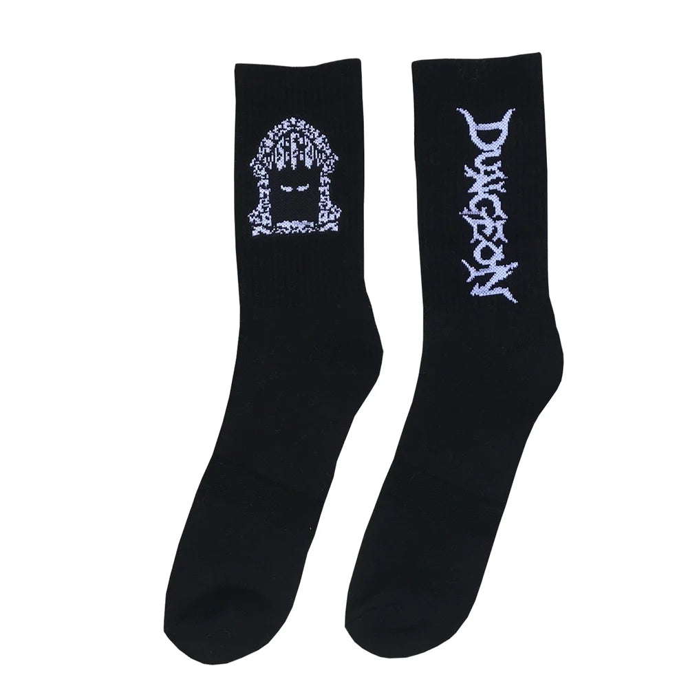 Dungeon Black Socks