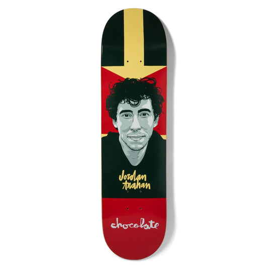 Chocolate Hecox Portrait Jordan Trahan 8.25" Deck