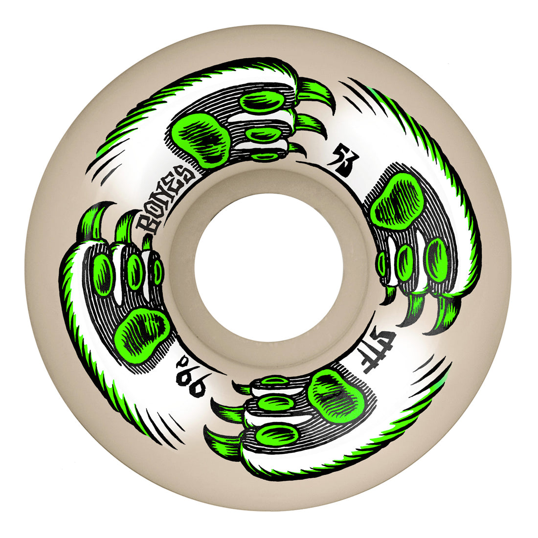 Bones Wheels STF 'KITTY TWISTER' - 53mm V5 (Sidecut) 99A