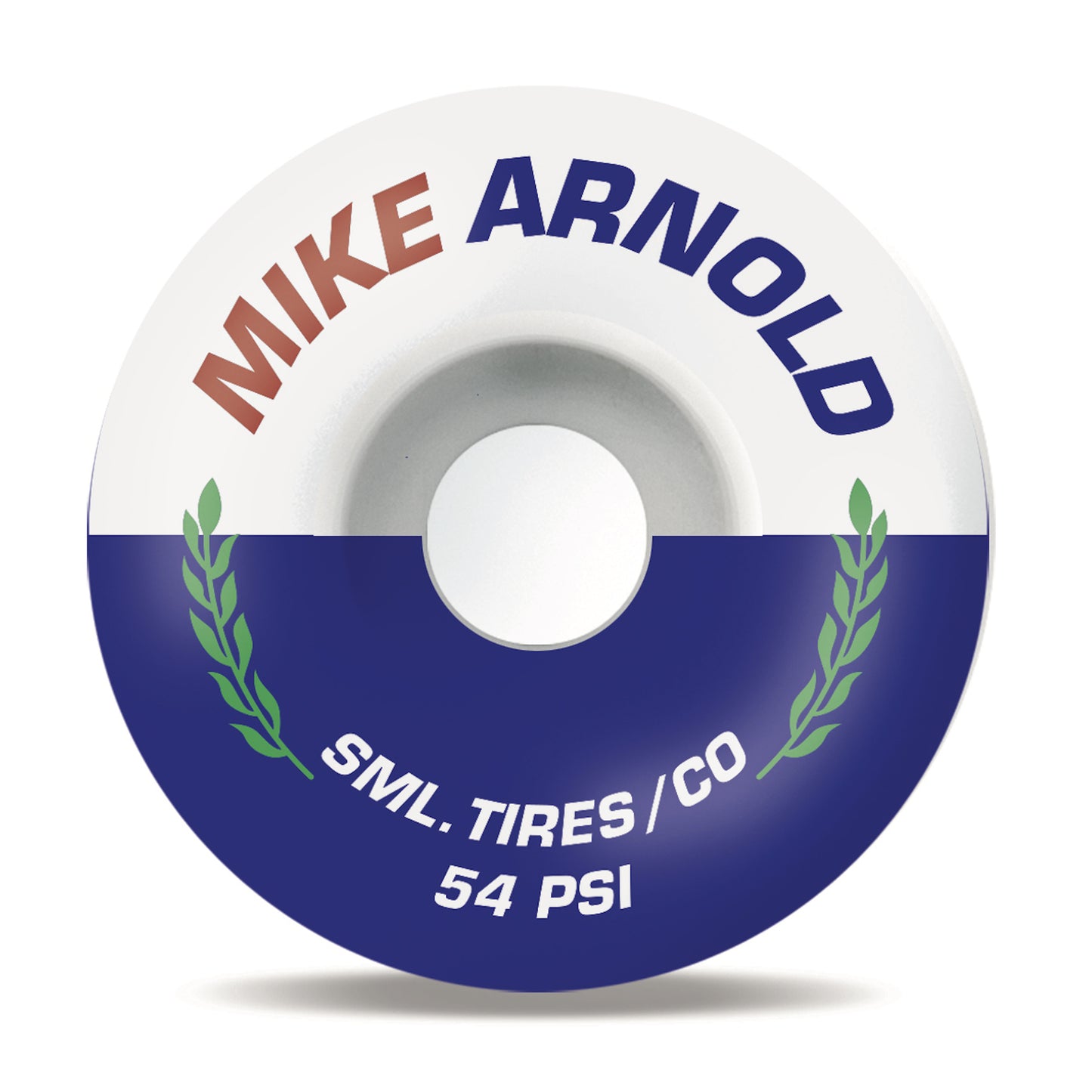 sml. Wheels Street Tires Mike Arnold *NATURAL/ BLUE SPLIT URETHANE 54mm OG Formular V-Cut XL