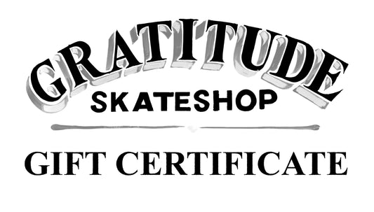 GRATITUDE SKATESHOP GIFTCARD