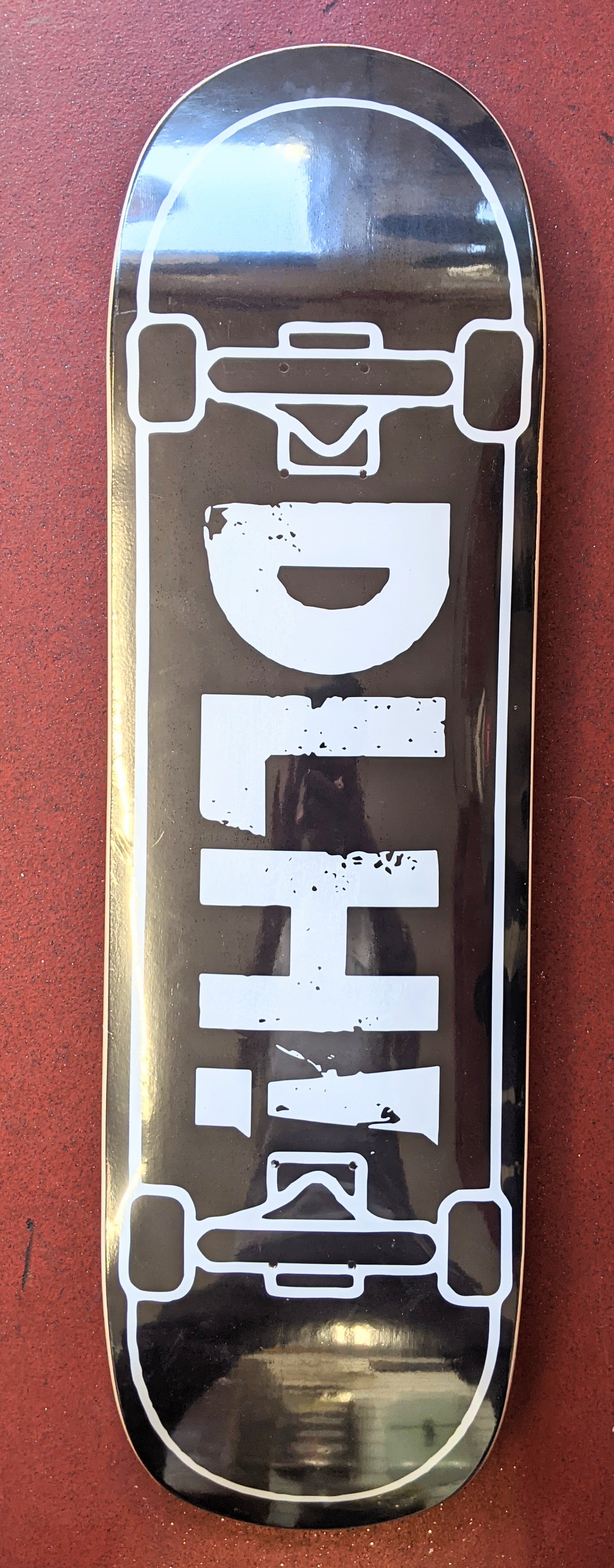DLH Skateboard Deck 9" Pool Bomber