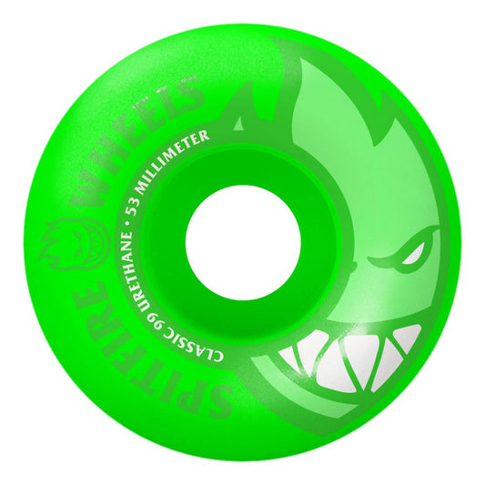 Spitfire Classic Bighead Neon Green 99a 53mm Wheels