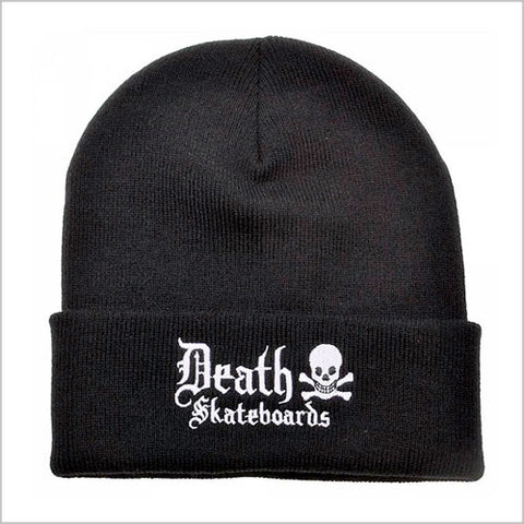 Death Skateboards Script Beanie