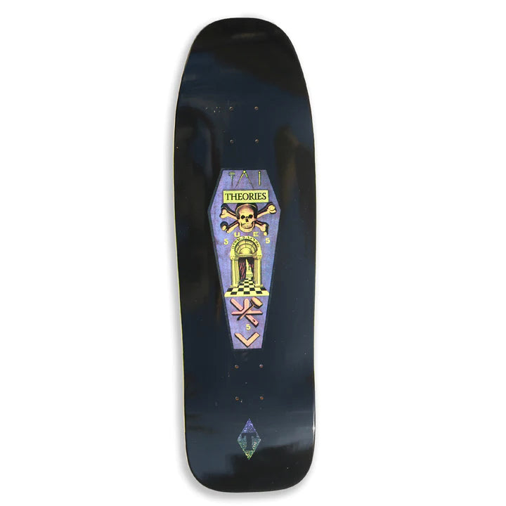 Theories Of Atlantis 'Skate Coffin' 9" Coffin Shape